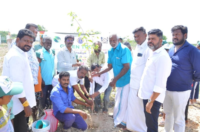 Ghandhi Jeayanthi -2025 Celebration & Palm Seed and Rare Spicies Tree Plantation Programme in Madurai District