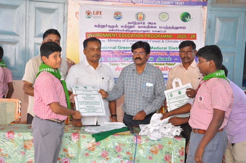 National Pollution Control Day-2025 Awareness Programme in Madurai District